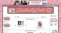 Desktop Screenshot of goodiesbygail.com